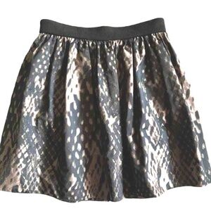 Tara Jarmon Gathered Mini Skirt